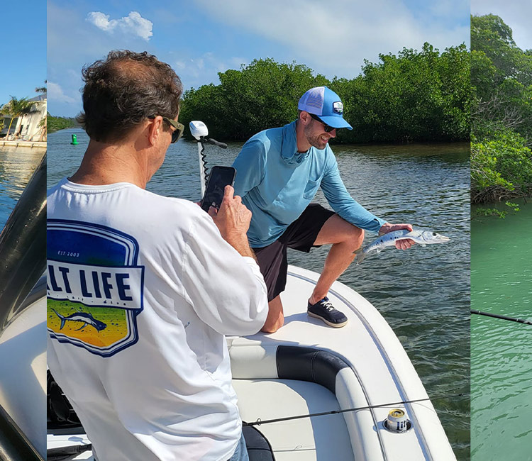 Inshore fishing trip in Key Largo with Beyond Blessed Charters