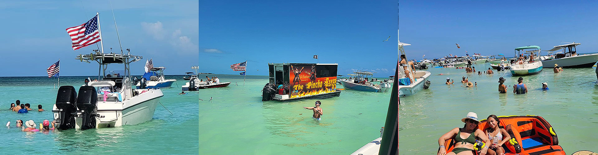 Sandbar tour in the Florida Keys with Beyond Blessed Charters